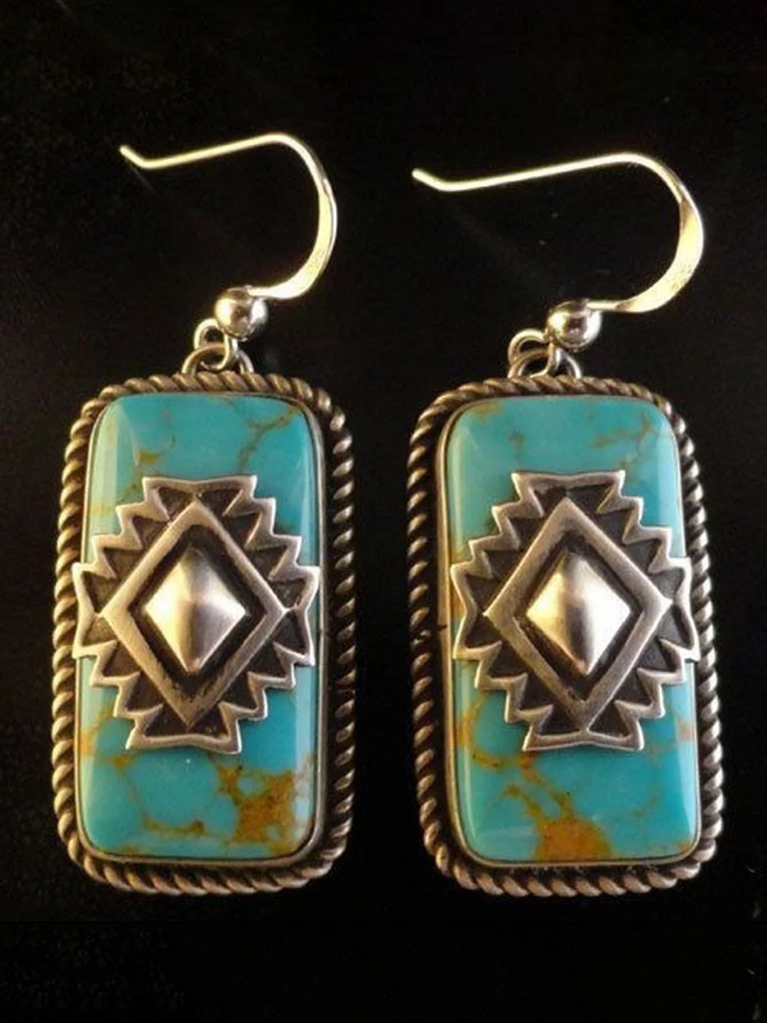 New Vintage Tibetan Earrings-zachics