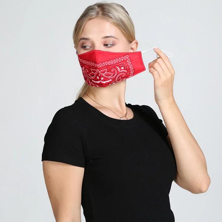 Five Pieces Fashion Anti-Dust Washable Protective Mask