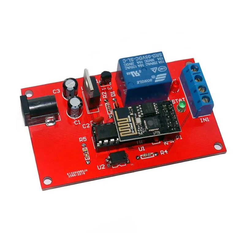 ESP01 ESP8266 Remote Relay ModBus TCP 1 Way Digital Input Ethernet Relay Switch Module DIY WIFI Relay
