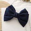 10PCS Lovely Bowknot Linen Ribbon Hair Clip