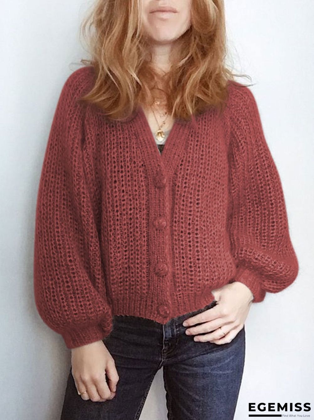 Casual cardigan sweater | EGEMISS
