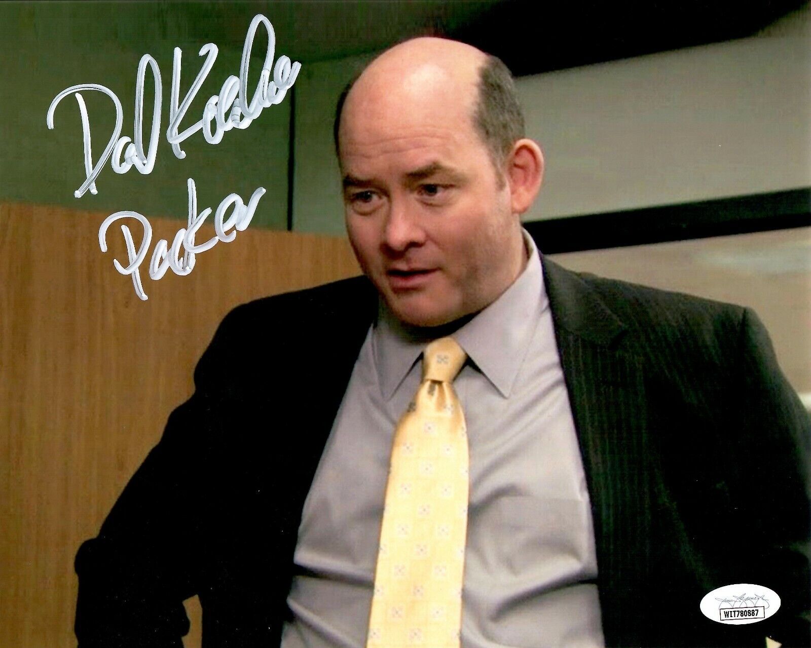 David Koechner signed inscribed 8x10 Photo Poster painting The Office JSA Witness Packer