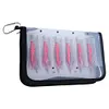 Portable Squid Jig Bag Fishing Lure Storage Case Wooden Shrimp Octopus Egi Case
