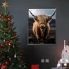 Diamond Painting-DIY Full Round Drill Highland Calf