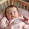 [New] 20'' Truly Look Real Sleeping Baby Doll Girl Marce with Bottle and Pacifier - RBBI-Myrebornbabydoll&reg; Myrebornbabydoll&reg;