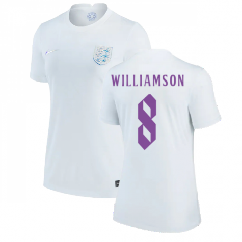England Frauen Leah Williamson 8 Home Trikot UEFA Women's EURO 2022