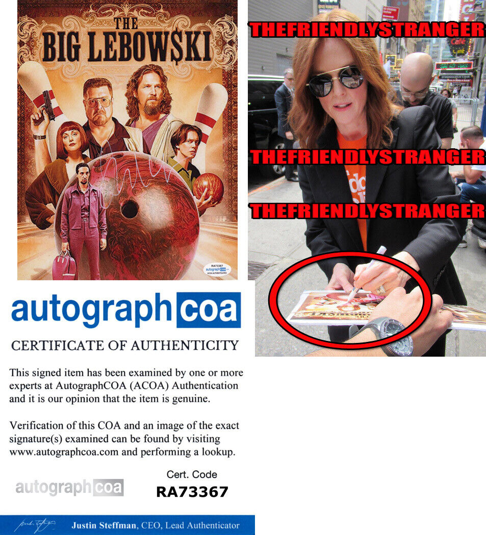 JULIANNE MOORE signed Autographed BIG LEBOWSKI