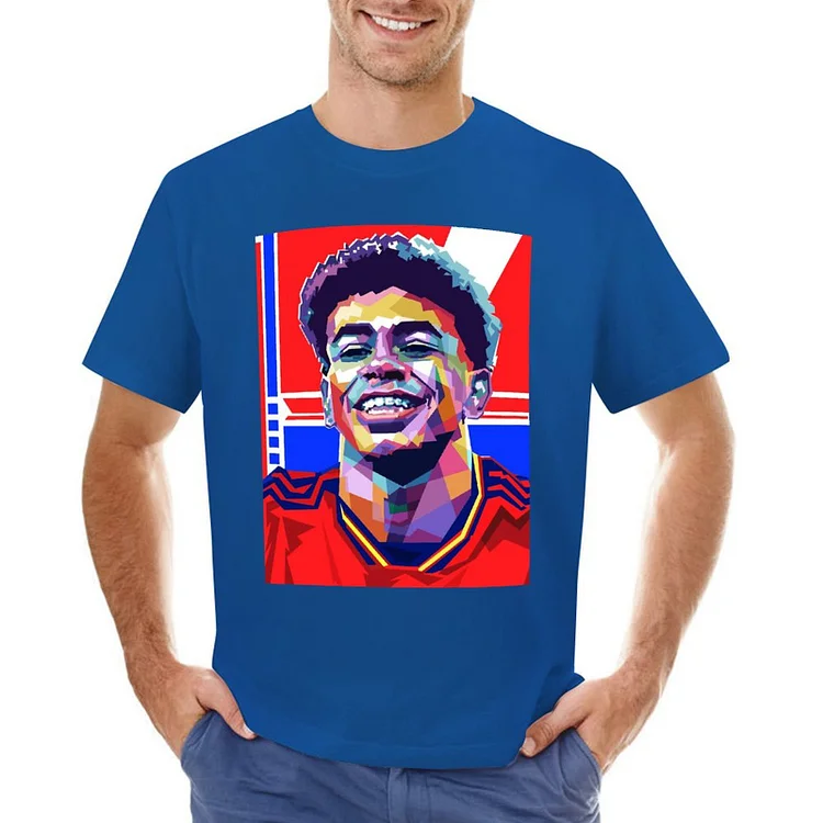 Lamine Yamal Inspired Pop Art Men's T-shirt