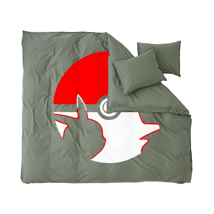 Pikachu And Ash Ketchum Are Friends Forever, Pokemon Duvet Cover Set