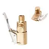 Car Tire Air Chuck Brass Inflator Pump Valve Clip Clamp Connector Adapter Nozzle