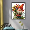 (US Local)Dwarf -14CT Stamped Cross Stitch Kit(40x47cm)