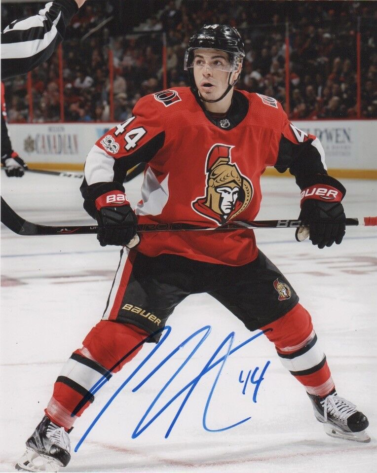 Ottawa Senators Jean-Gabriel Pageau Signed Autographed 8x10 NHL Photo Poster painting COA A2