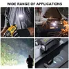COB SMD USB Charging Hat Clip Light LED Keychain Flashlight Rotatable Work Light