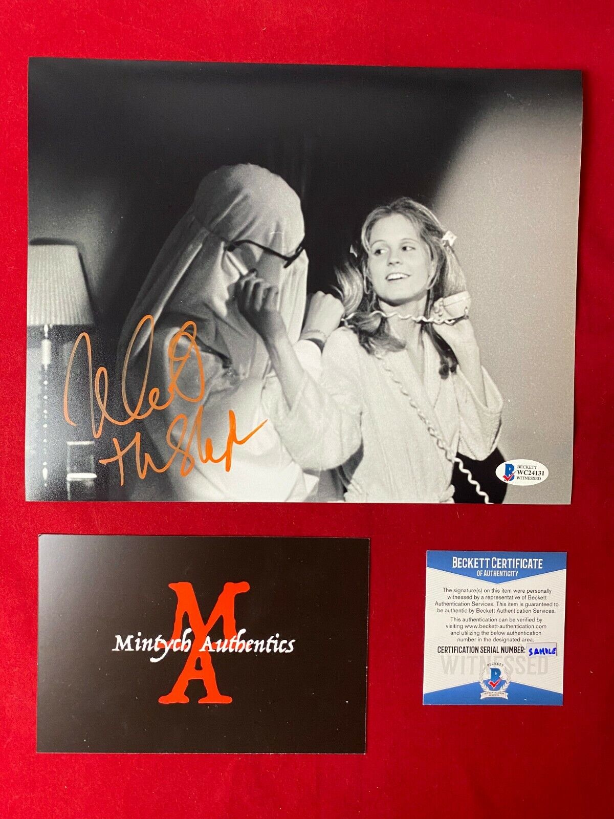 NICK CASTLE AUTOGRAPHED SIGNED 8X10 Photo Poster painting! HALLOWEEN! MICHAEL MYERS! BECKETT COA