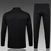 2025/2026 Manchester United Half-Pull Training Suit Black Football Shirt 1:1 Thai Quality