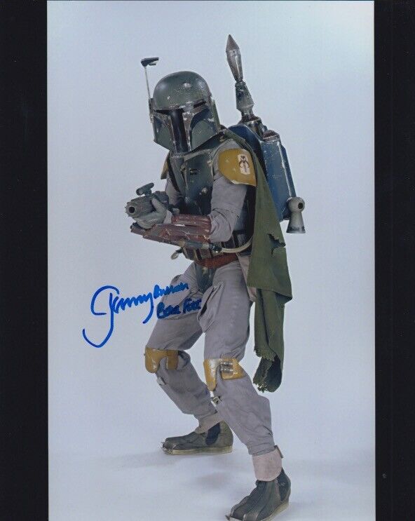 Jeremy Bulloch (Boba Fett Star Wars) signed 8x10 Photo Poster painting COA