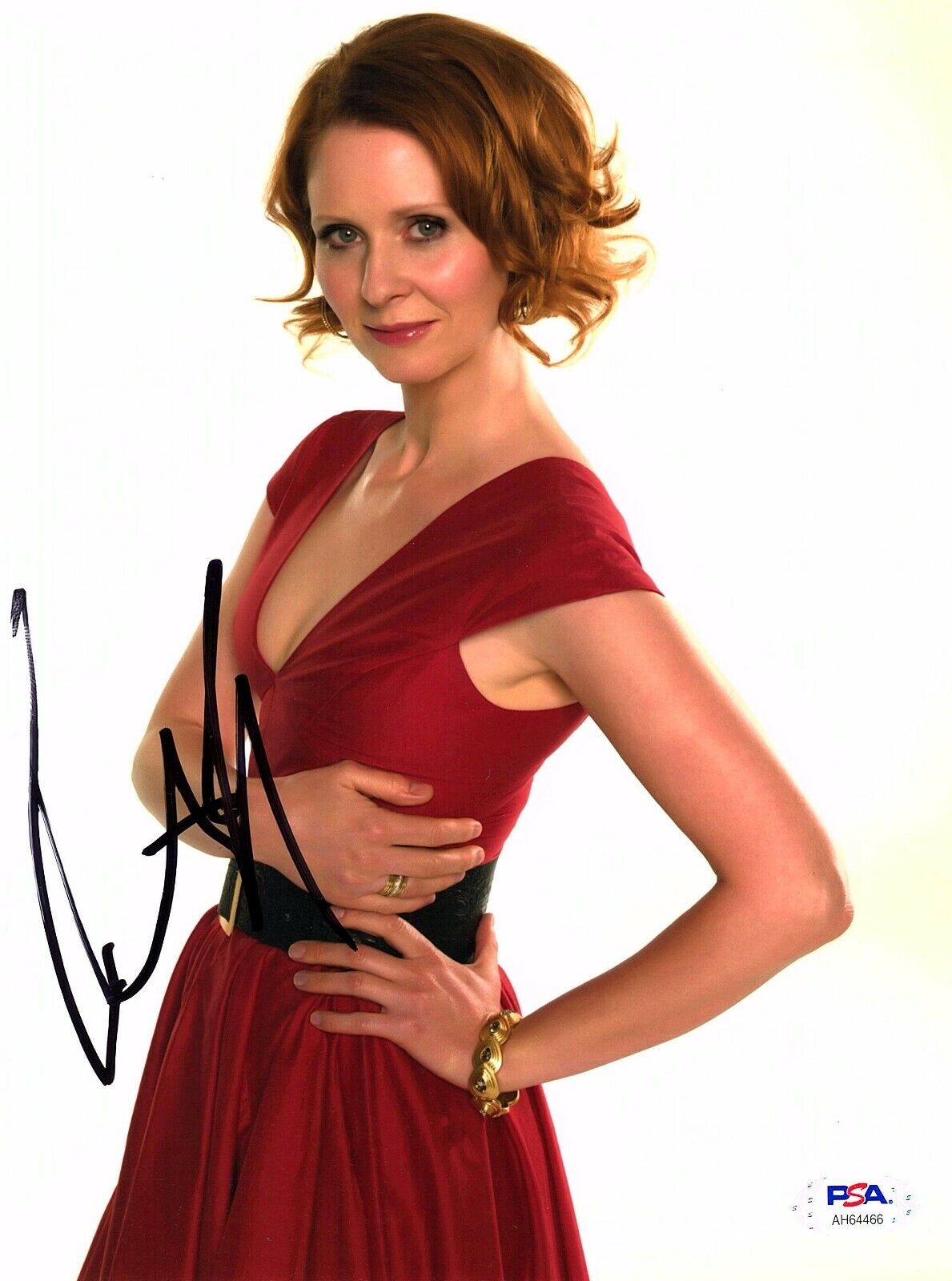 CYNTHIA NIXON Signed Autographed 8X10 Photo Poster painting SEX IN THE CITY