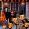 Lampe de sol en forme de citrouille/cr&acirc;ne pour Halloween