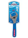 Channellock 8WCB 8-Inch WideAzz Adjustable Wrench|1.5-Inch Wide Jaw Opening|Precise Jaw Design Grips Tight-Even in Tight Spaces|Measurement Scales Engraved on the Tool|CODE BLUE Comfort Grip