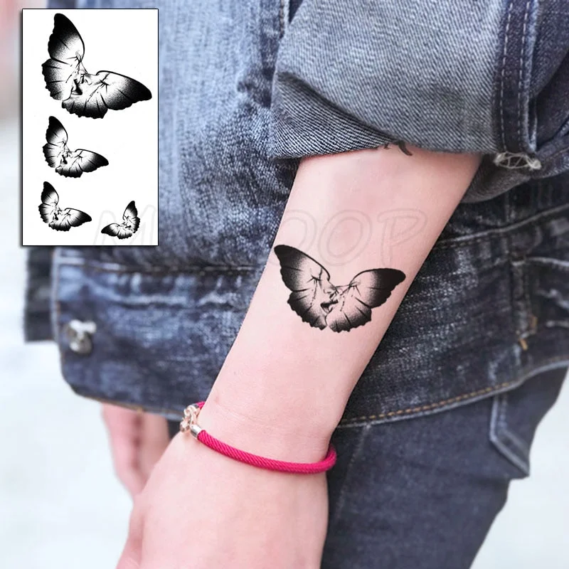 Water Transfer Tattoo Sexy Running Horse Anime Tattoo Body Art Waterproof Temporary Fake Flash Tattoo for Man Woman 10.5*6cm