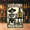 Tequila - Panneaux en &eacute;tain m&eacute;tallique(20*30cm/30*40cm)