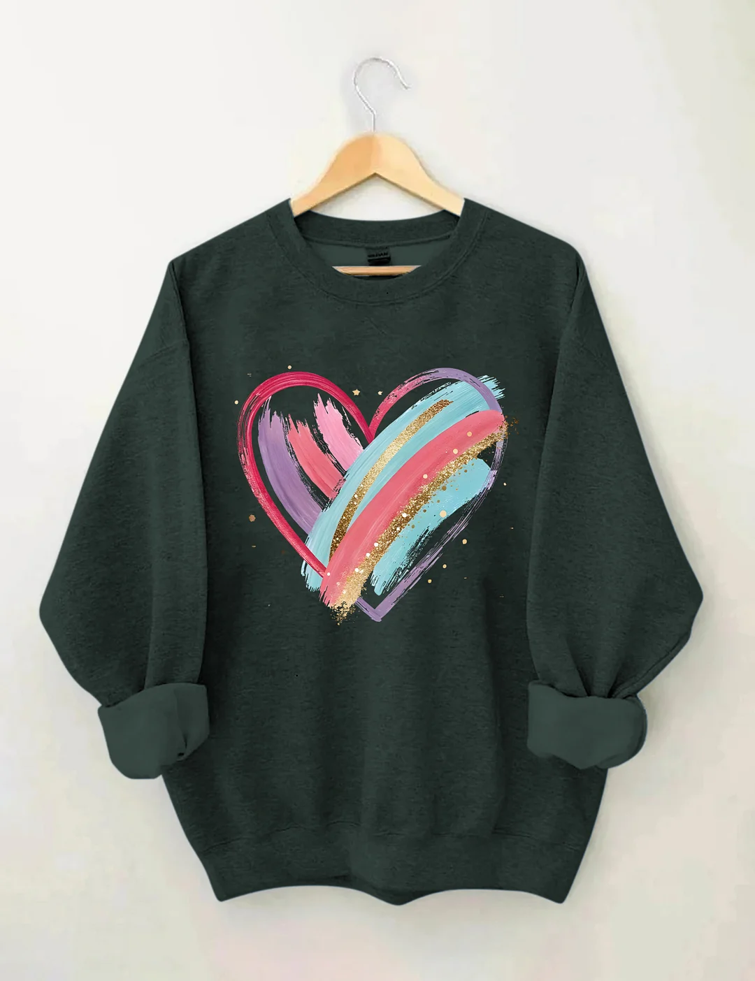 Valentines Day Heart Sweatshirt
