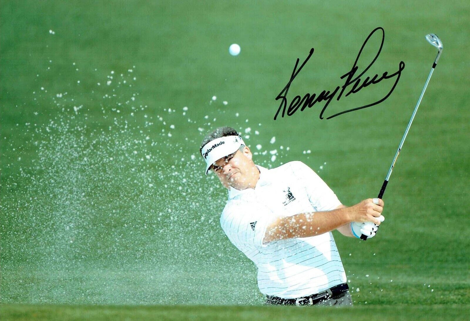 Kenny PERRY SIGNED Autograph 12x8 Photo Poster painting 2 AFTAL COA PGA Senior Major Champion