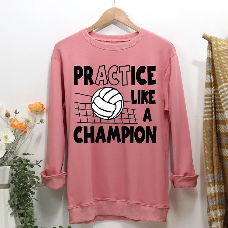 PRACTICE LIKE A CHAMPION Women Casual Sweatshirt