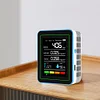 5-in-1 Air Quality Monitor CO2 Detector USB Charging Portable for Indoor Outdoor