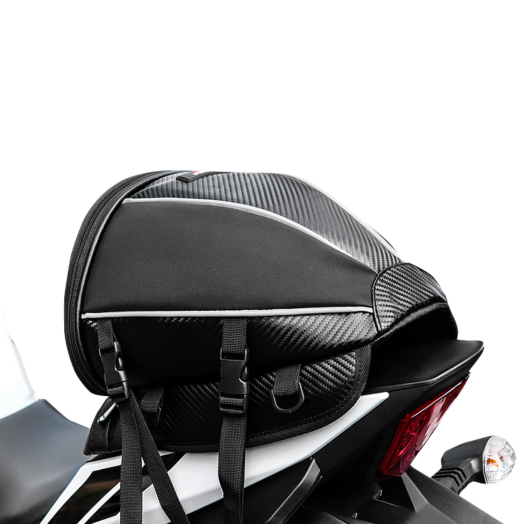 Motorcycle Tail Bag Seat Saddlebag Backpack