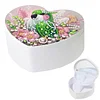 DIY Diamond Painting Heart-Shaped Jewelry Box Decorative Storage Case Home Decor