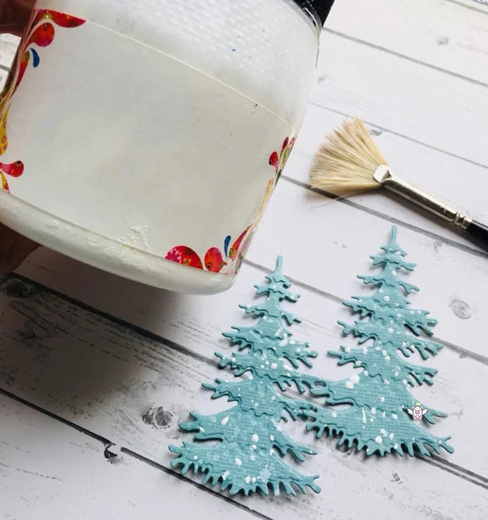 Piggy Craft metal cutting dies cut die mold Christmas tree decoration Scrapbook paper craft knife mould blade punch stencils die