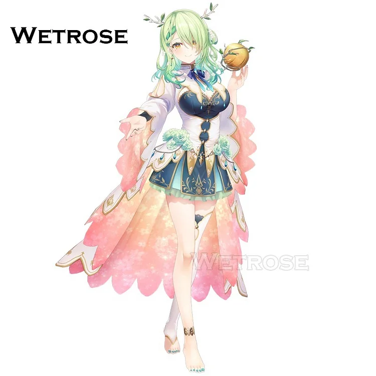 【Deposit-Poll】Wetrose Ceres Fauna Hololive EN Vtuber Cosplay Costume