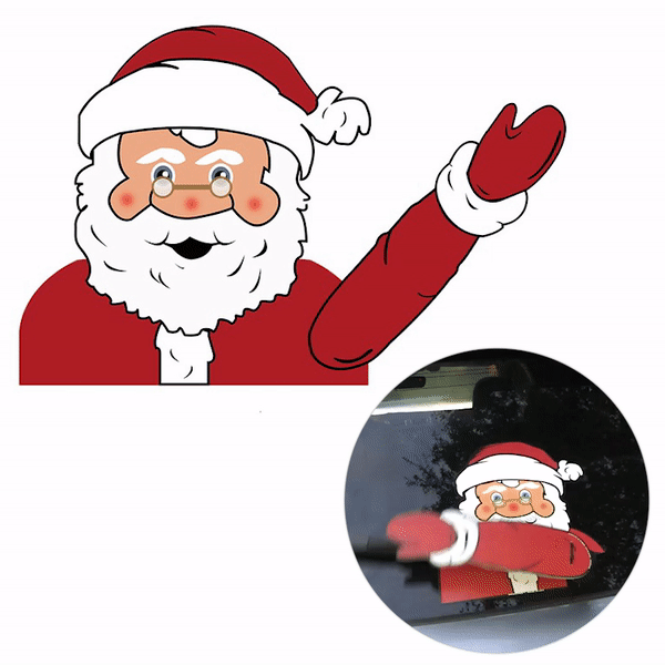 2023 Christmas Car Wiper Sticker - Buy 2 Get 1 Free!