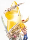 Spirit Bomb Super Mario with LED - Dragon Ball Super Mario Statue - ChaoShe Studio