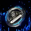 Navigator Fingertip Gyroscope Luminous EDC Decompression Toy Advanced Version Adult Finger Metal Decompression Boy