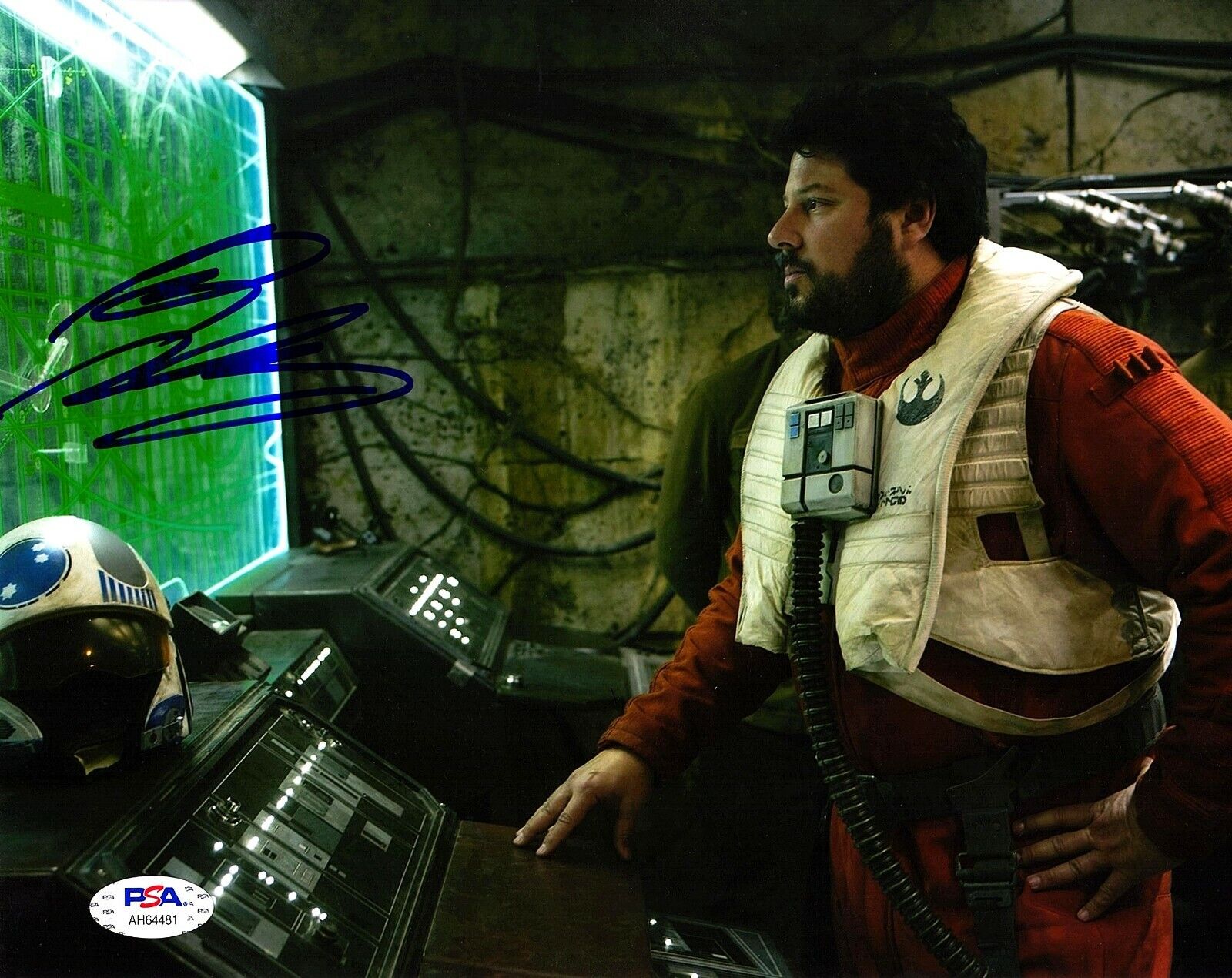 GREG GRUNBERG Signed 8X10 Photo Poster painting Snap Wexley STAR WARS