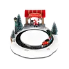 Christmas Music Box Rotating Mug with Light