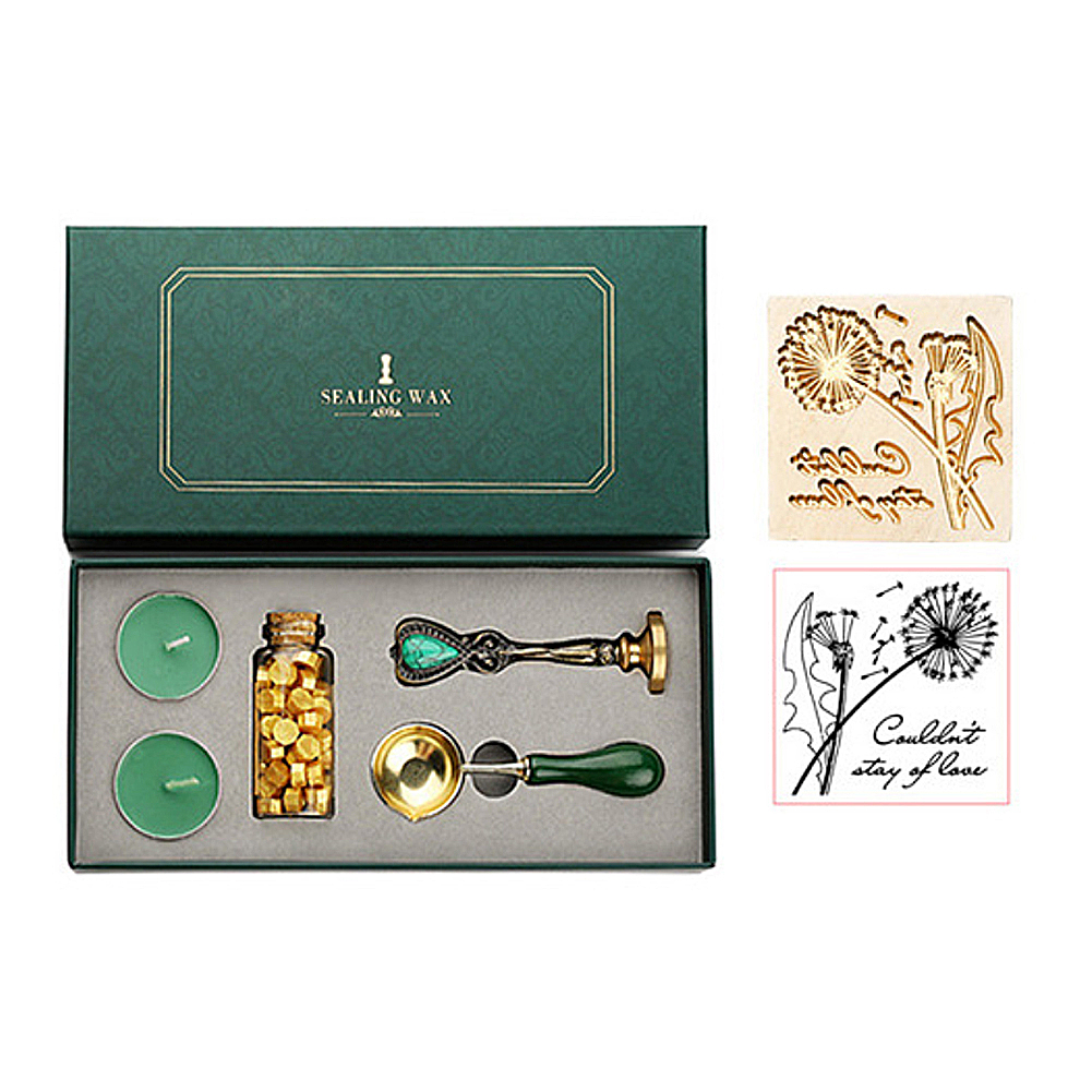 

Sealing Wax Beads Spoon Stamp Set - Wax Seal Stamp, 501 Original