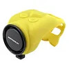 120dB Loud Bike Horn Waterproof Universal Mount Silicone Horns Type-C Rechargeable Adjustable Volume Settings Horn for Motorcycle Scooter Bicycle