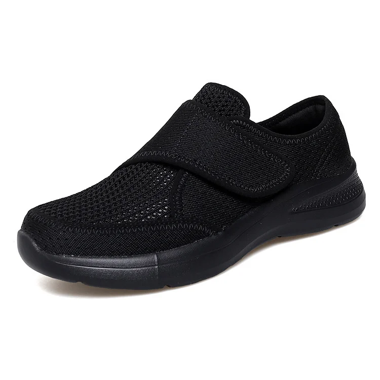 Wide Width Pain Relief Diabetic Shoes, Adjustable Closure Hands-Free  Stunahome.com