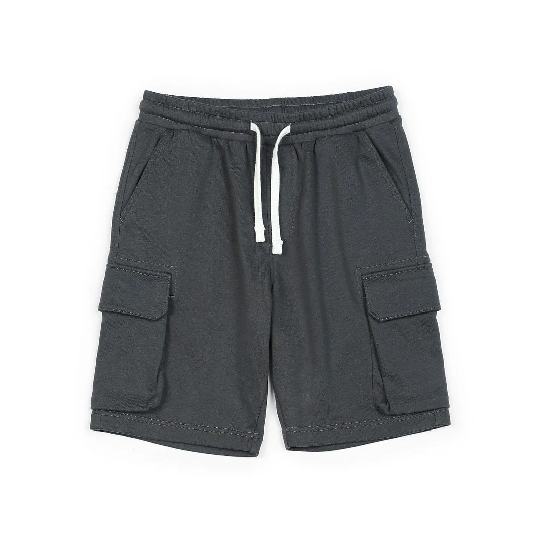 SIMWOOD 2021 Summer New Cargo Shorts Men Multi-Pockets Jogger Sweatshorts Loose Oversize Hip Hop Running Shorts  SJ1302211