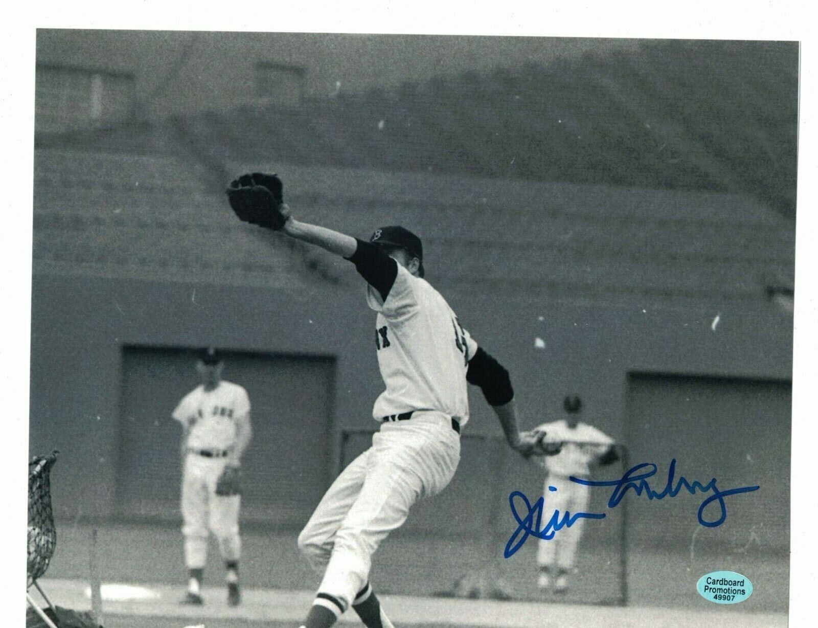 Jim Lonborg Boston Red Sox Signed 8x10 Photo Poster painting W/Our COA