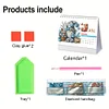 2026 Calendar Diamond Painting Kit DIY Diamond Art Desk Calendar for Home Office