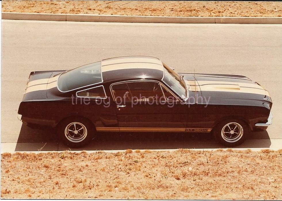 CLASSIC CAR Vintage FOUND Photo Poster painting Original COLOR Snapshot02 31 H