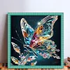 Butterfly-11CT Stamped Cross Stitch 40*40cm/15.75*15.75in tapestrymarket