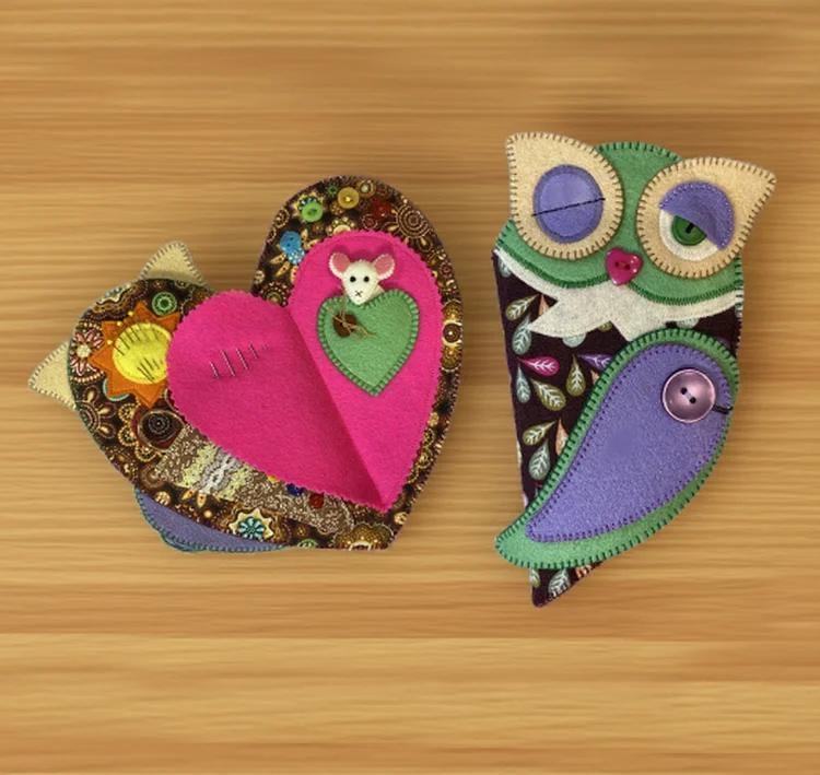 Handmade sewing kit With Instructions