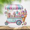 Ice Cream Cart - 5D DIY Ornament