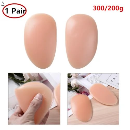 pornhint Pornhint 1 Pair Drop Shaped Silicone Butt Pads Buttocks Enhancer Booster Hip Bum Padding New