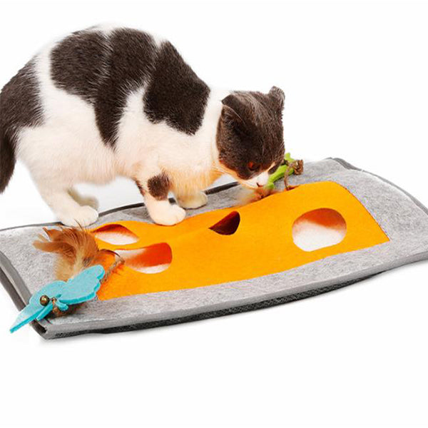 Fleece Cat Playing Mat